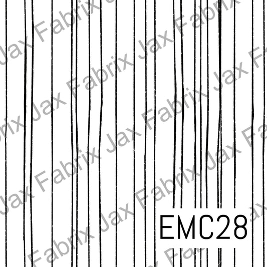 Halloween Stripe White EMC28