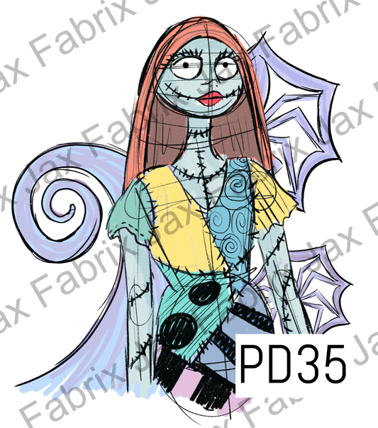 Sketchy Nightmare PNG PD35