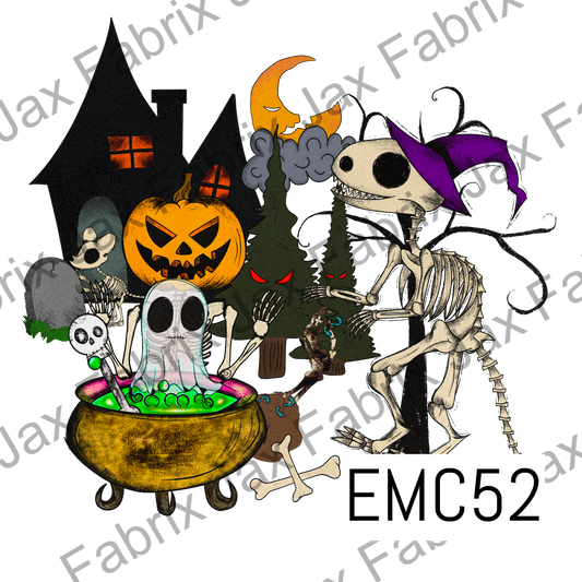Spooky Halloween PNG EMC52