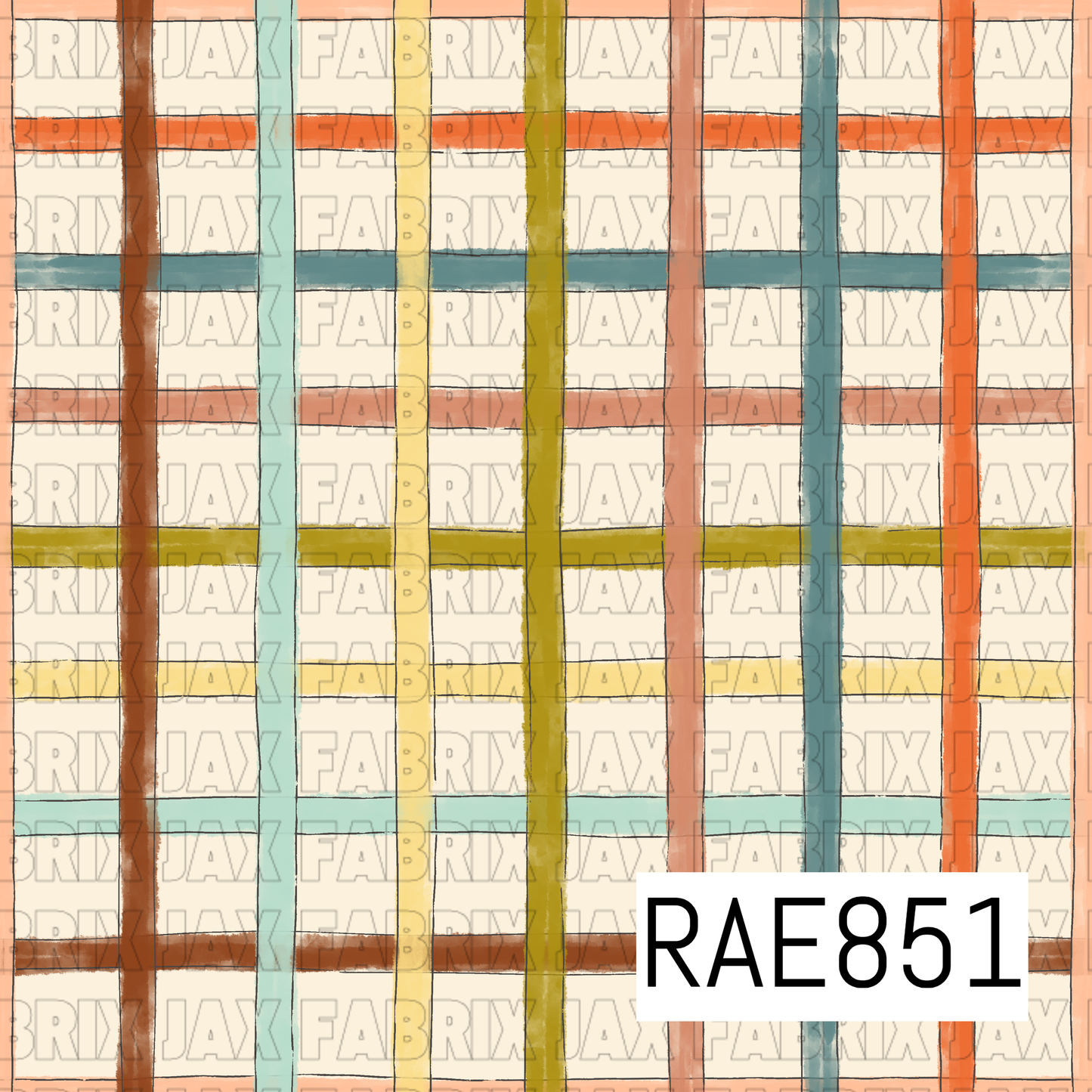 Inky Plaid RAE851