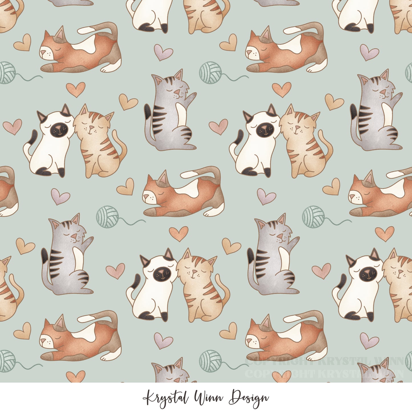 Kitty LoveCats Mint KW1103