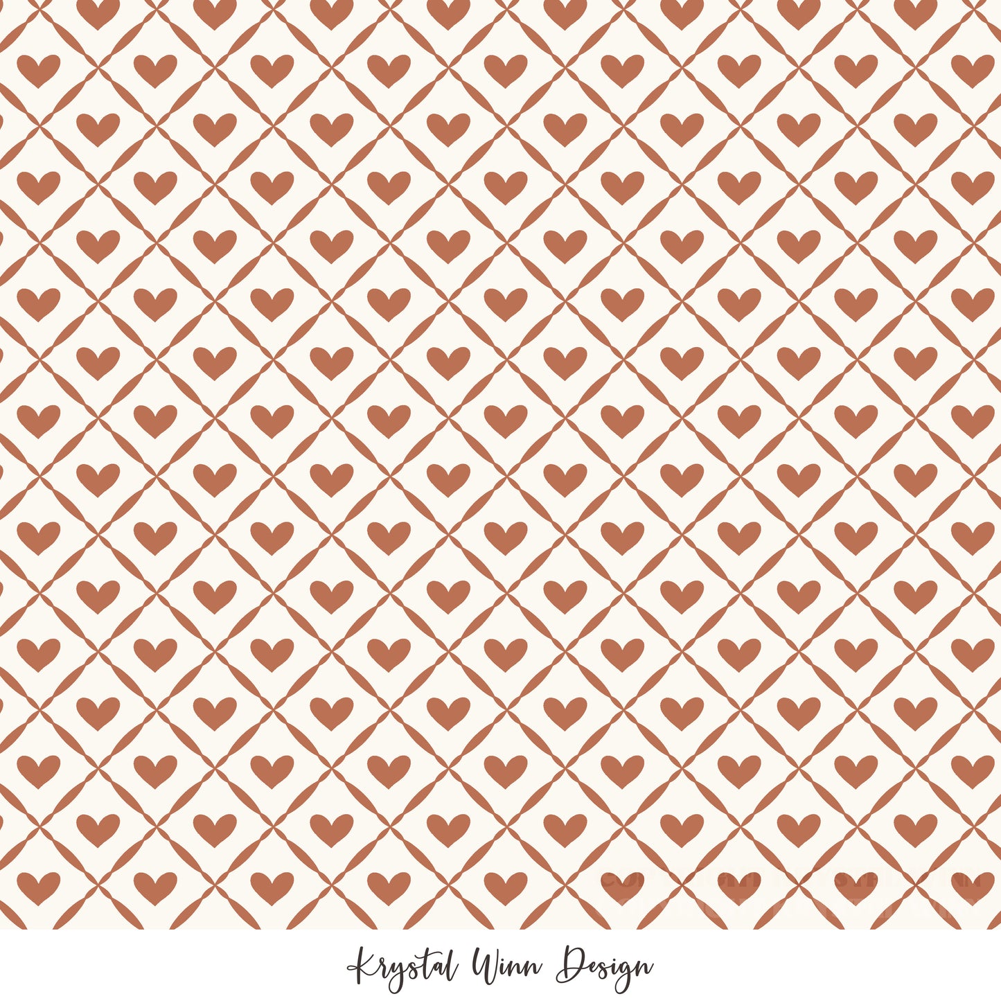 Kitty Love Heart Lattice KW1095
