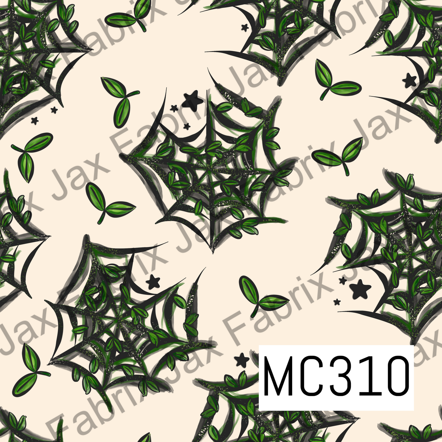 Spooky Garden Webs Cream MC310