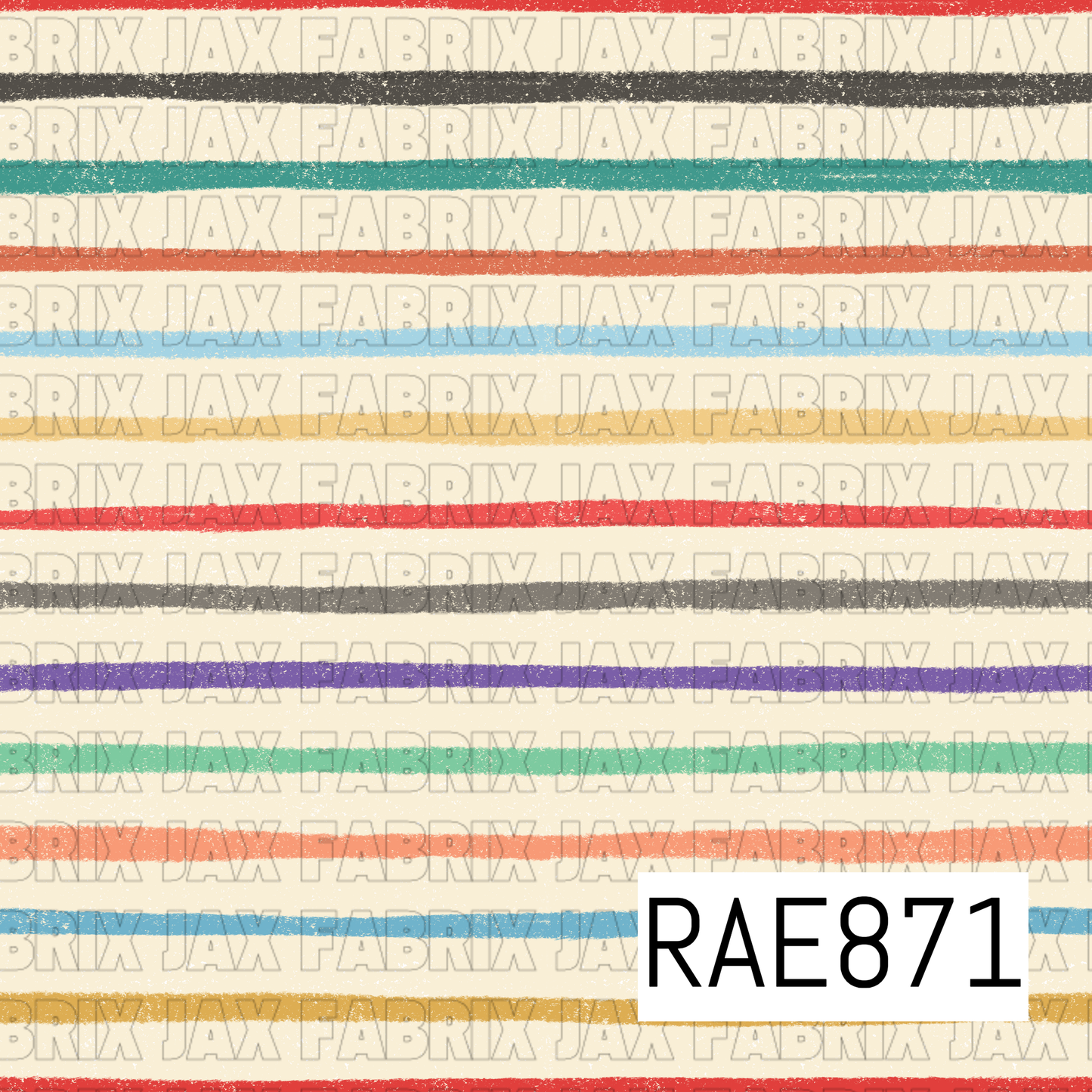 Little Crayon Stripes RAE871