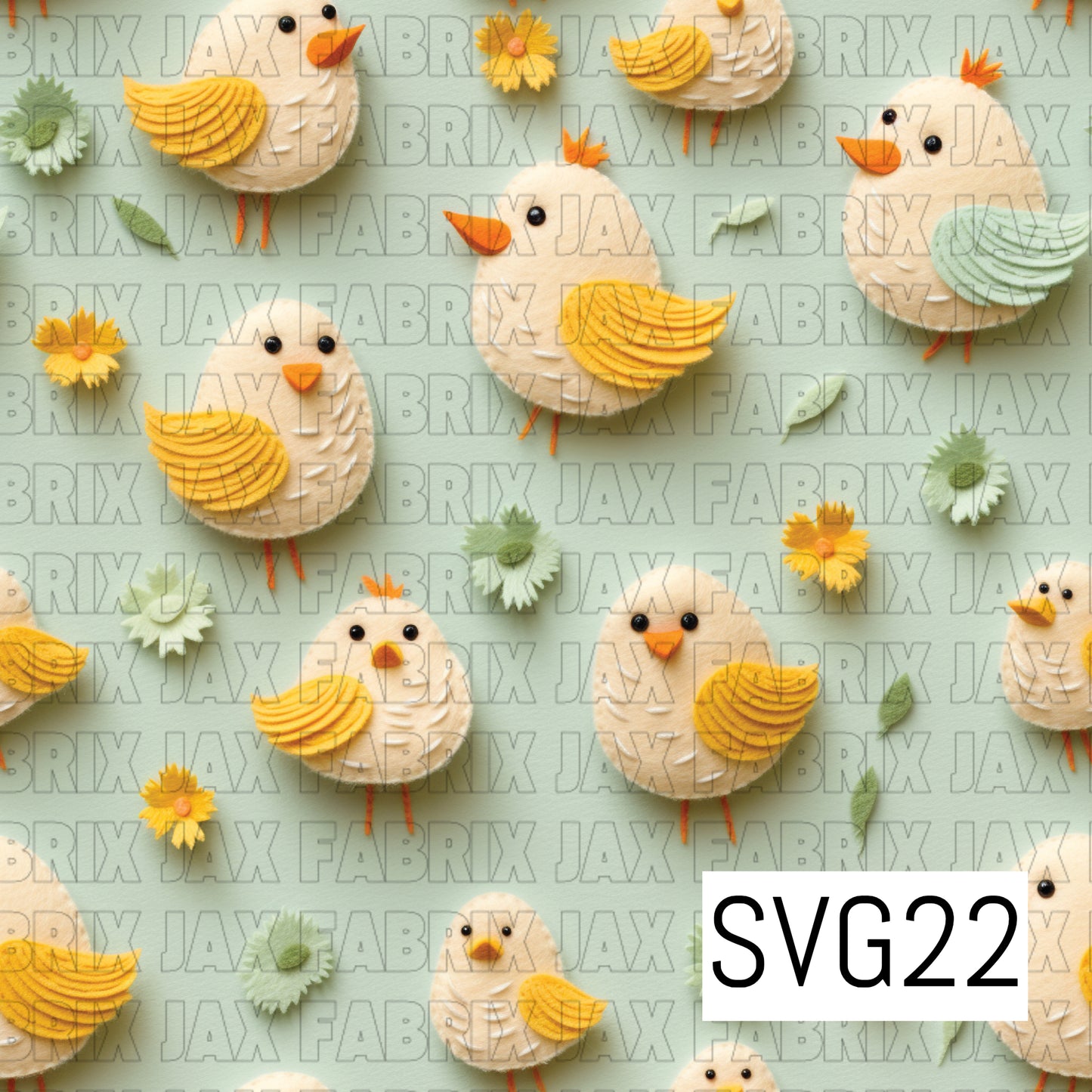 Moon Mist Easter Chicks SVG22