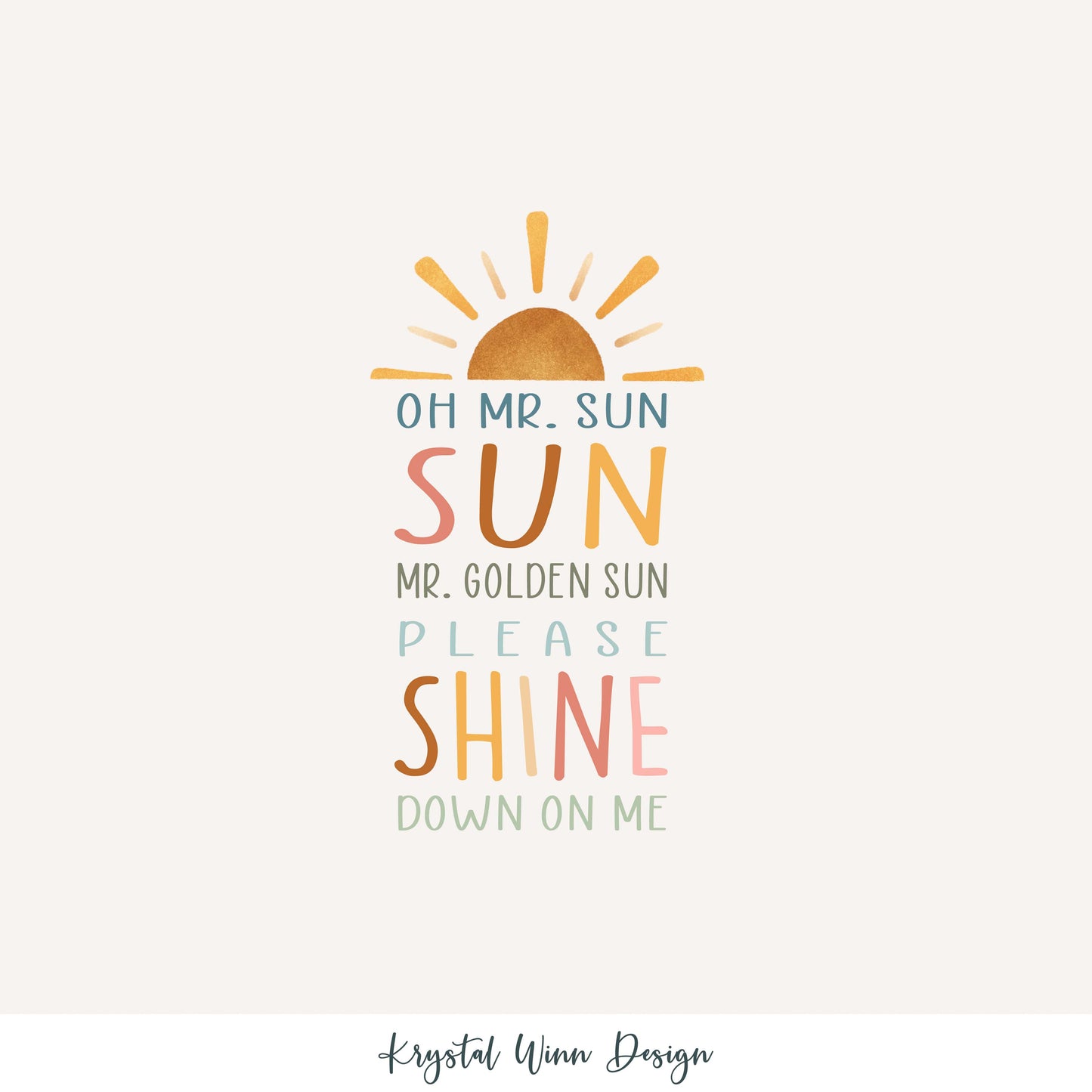 Mr Golden Sun Shine KW1228 PNG