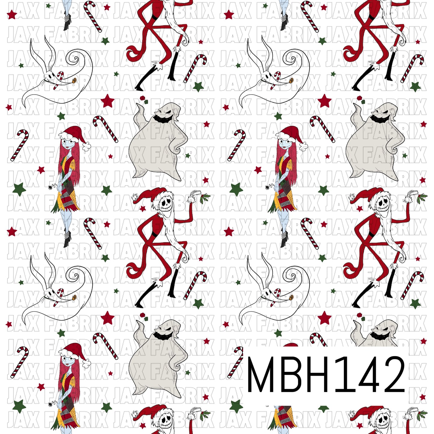 Candy Cane Nightmare White MBH142