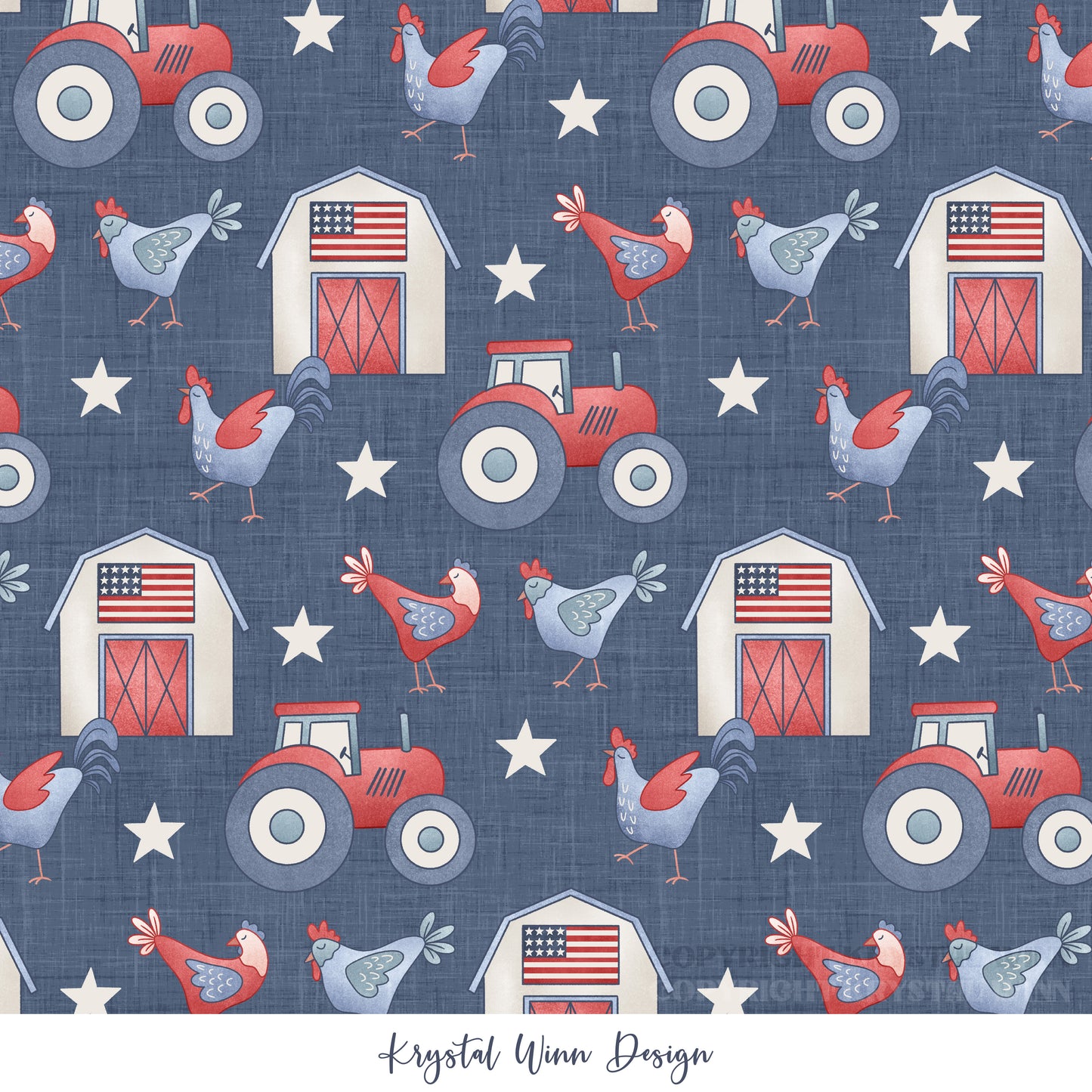 Yankee Doodle Farm Navy KW760