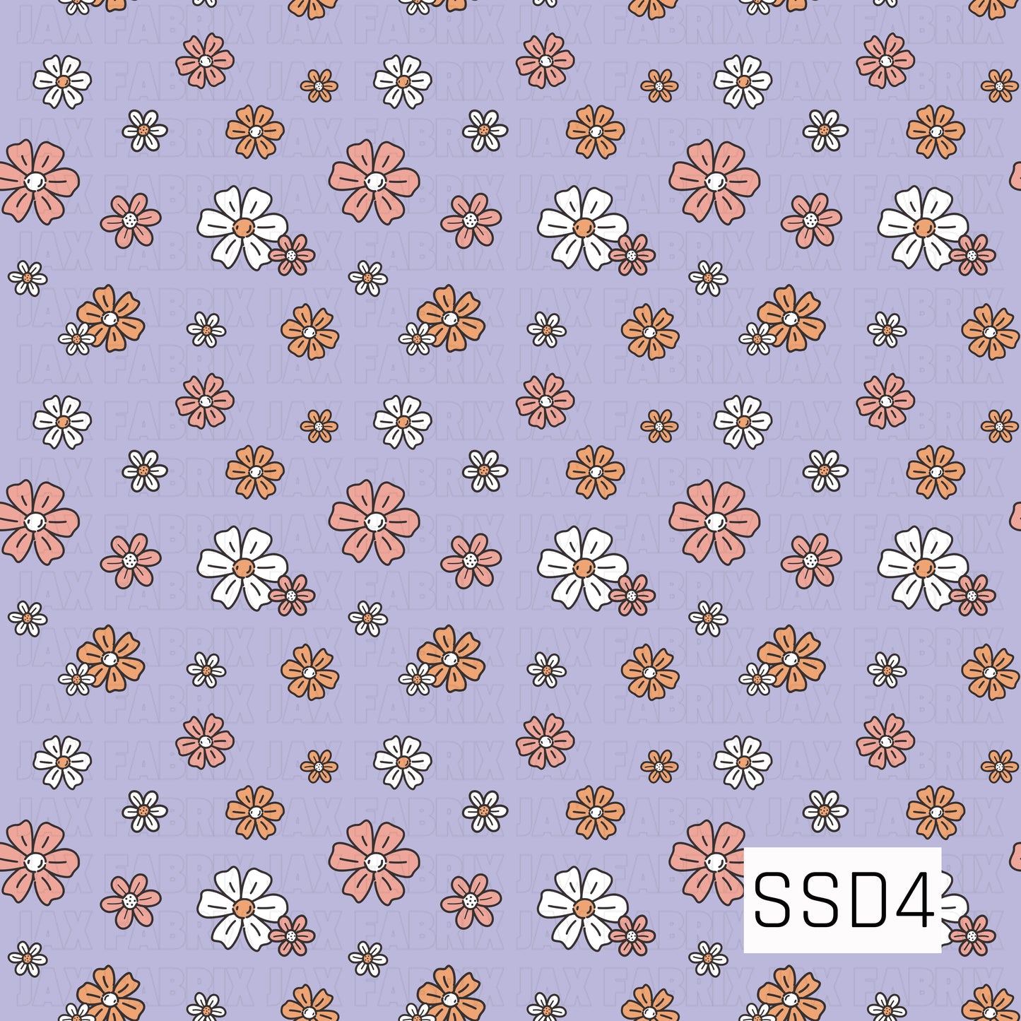 SSD4 - Sweet Ghost Floral Lavender