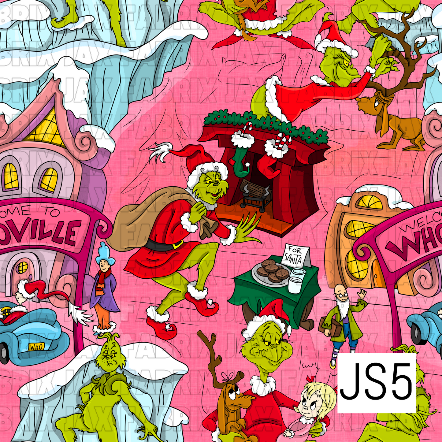 Green Guy Pink JS5