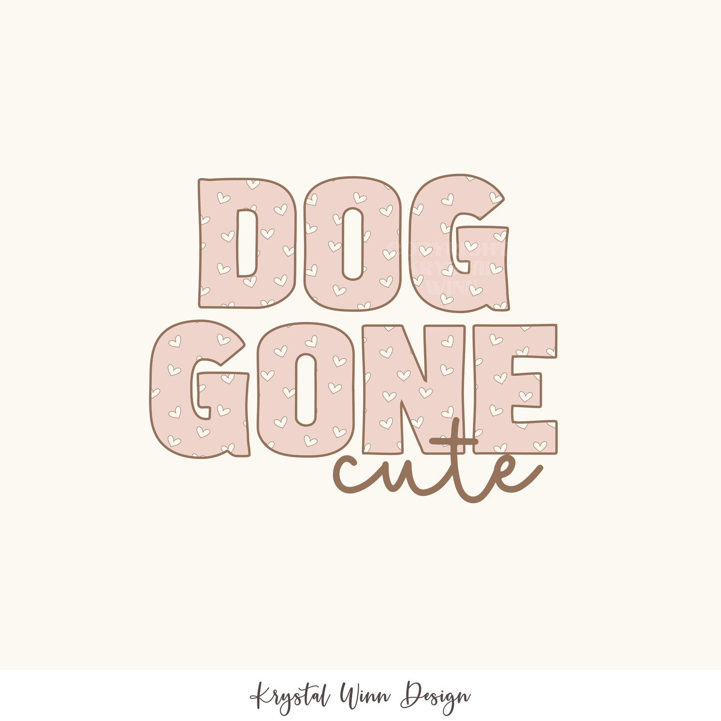 Puppy Love Dog Gone Cute KW620