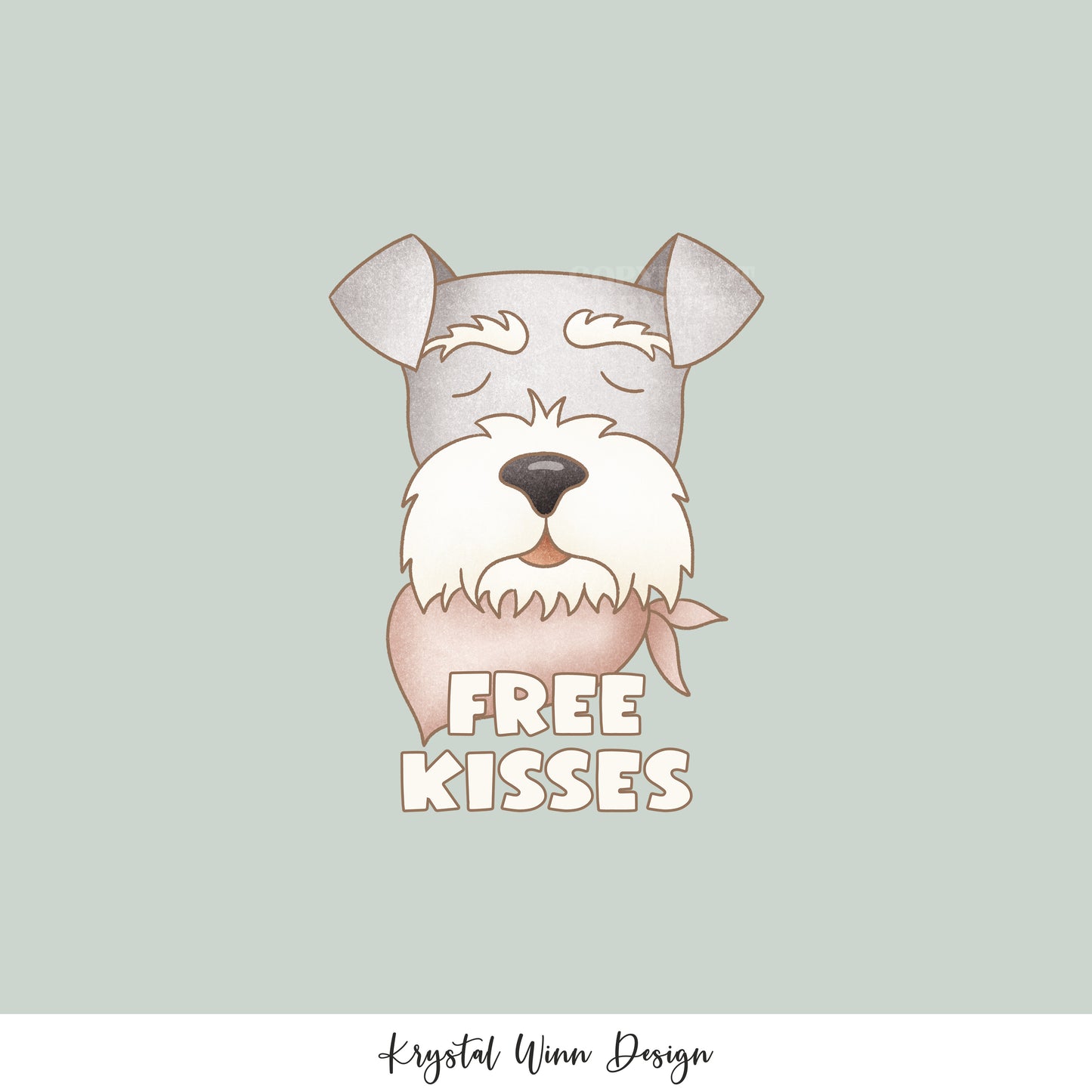 Puppy Love Free Kisses KW618