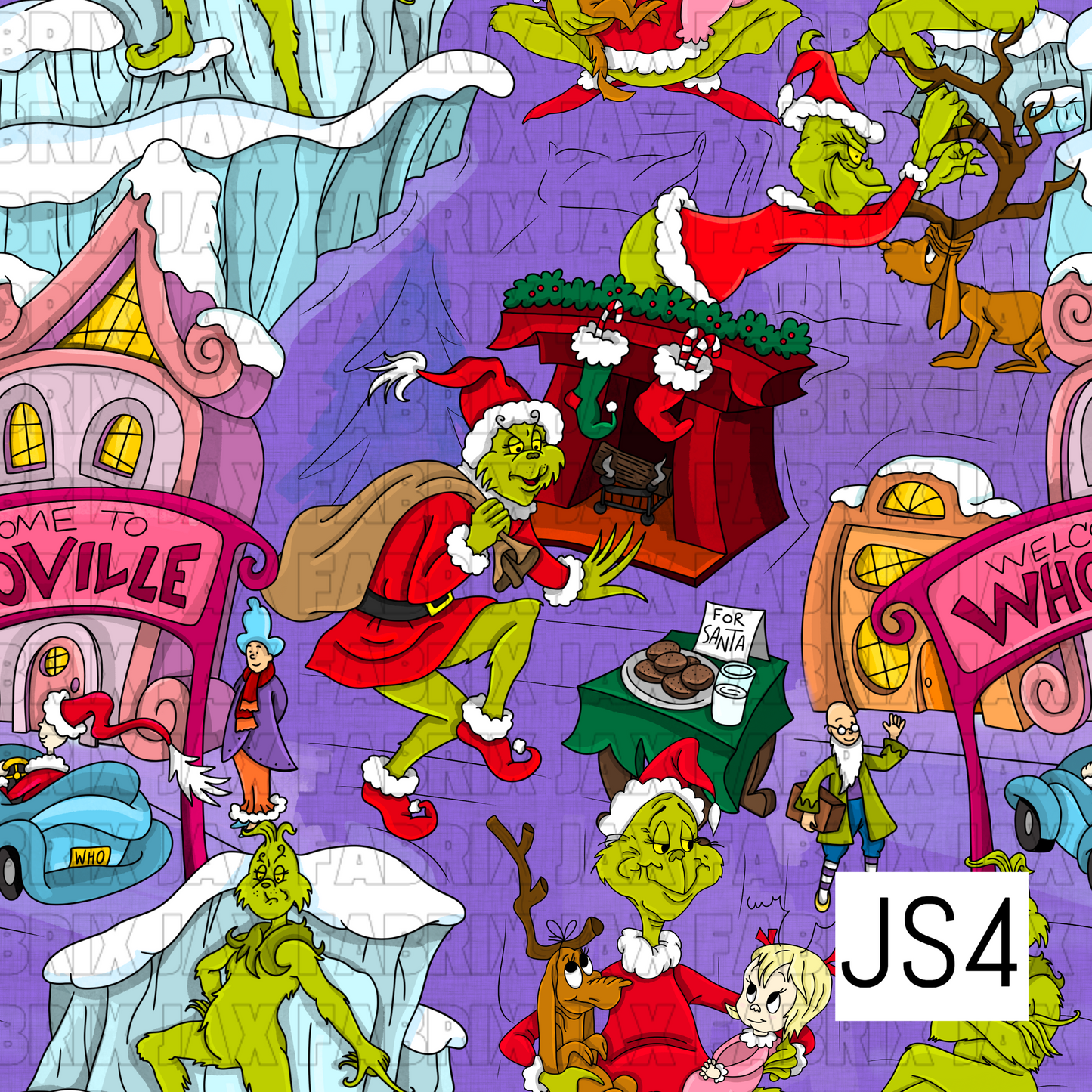 Green Guy Purple JS4
