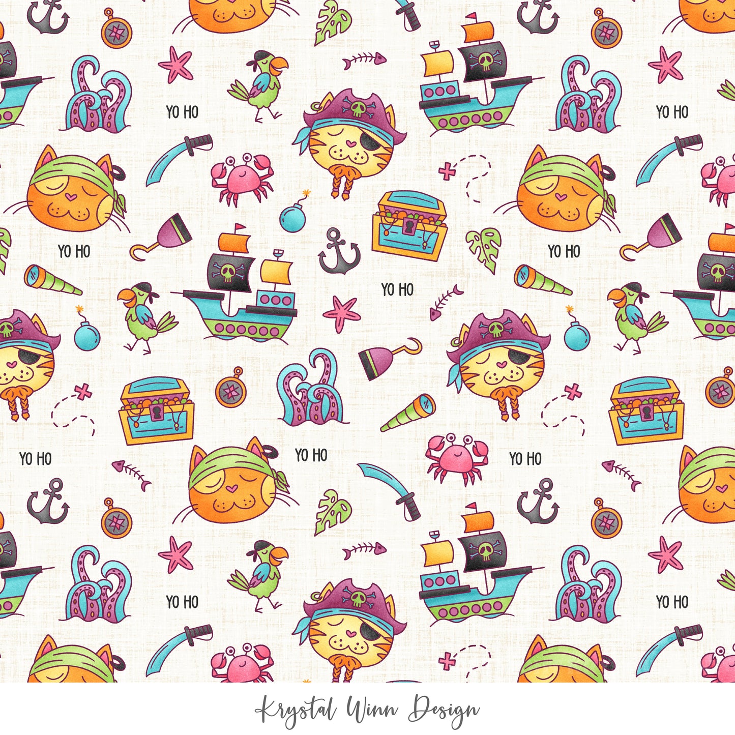 Purrmaids And Pirates KW1199