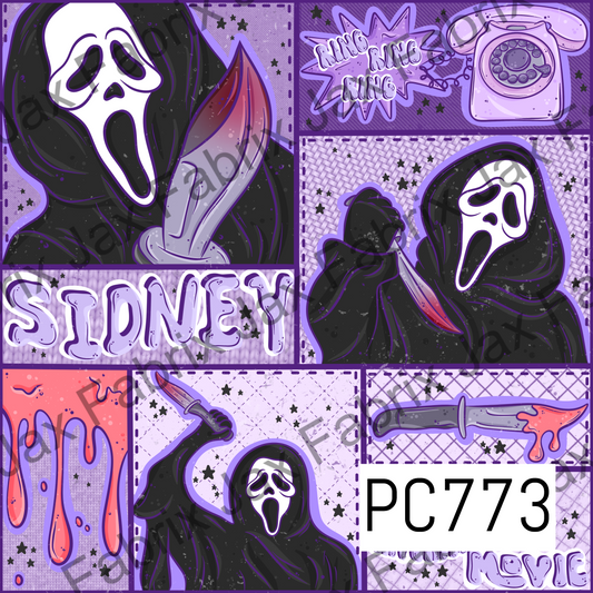 Scare Mask Purple PC773