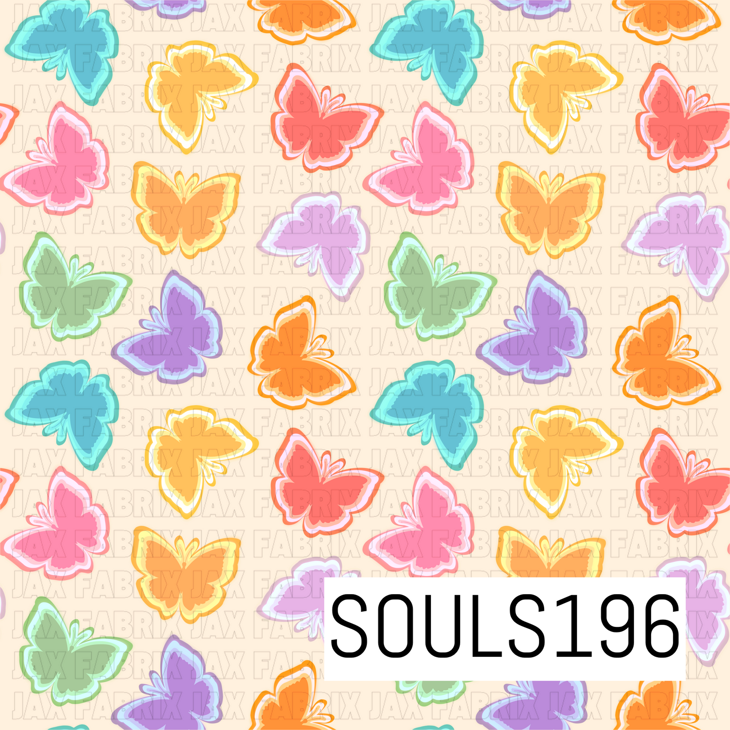 Rainbow Butterflies SOULS196