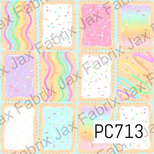 Rainbow Pastries Blue PC713