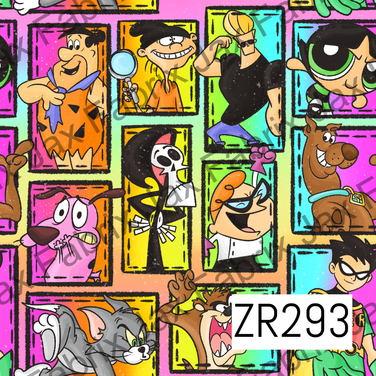 Rainbow Cartoon Mashup ZR293