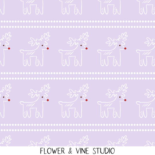 Reindeer Purple