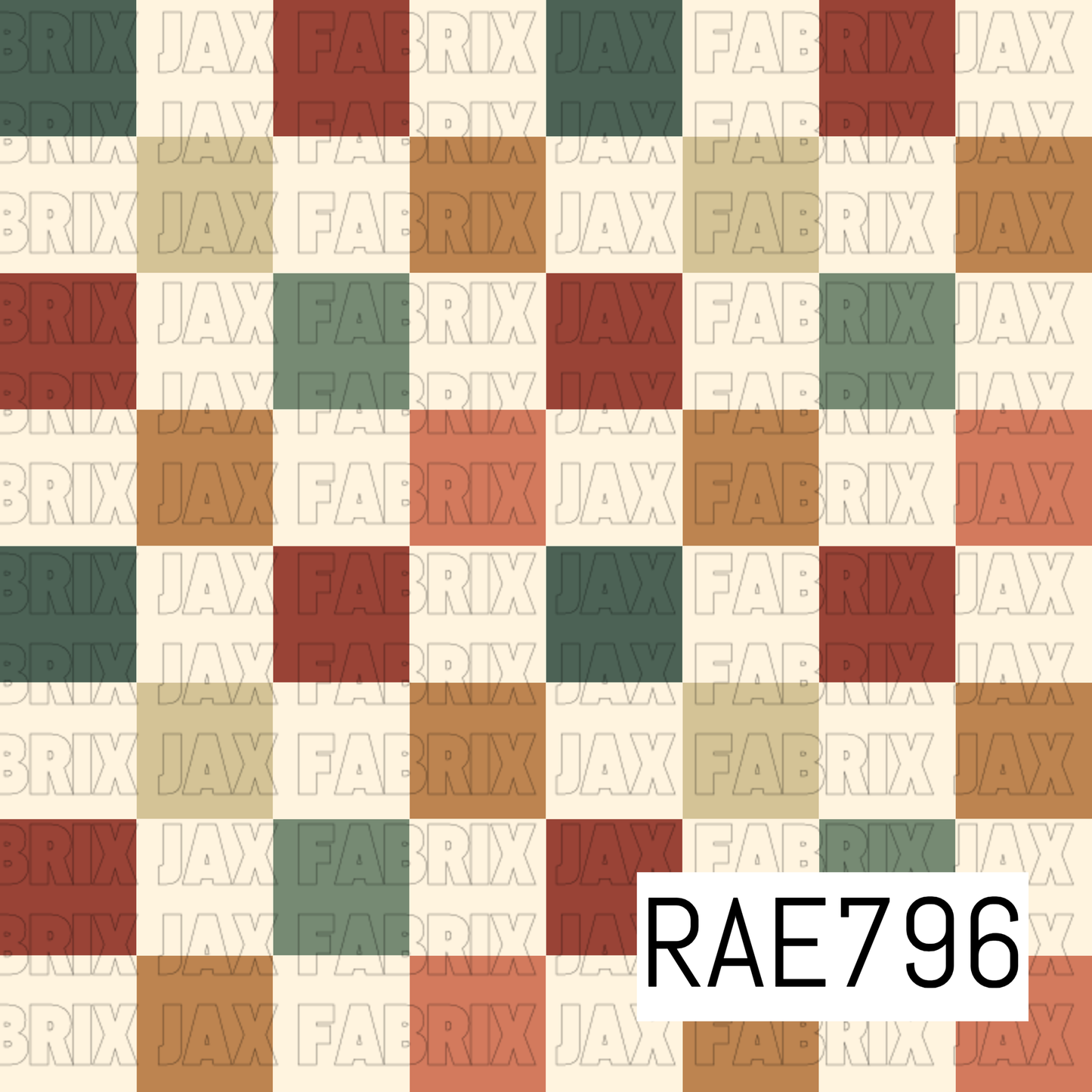 Retro Christmas Checks RAE796