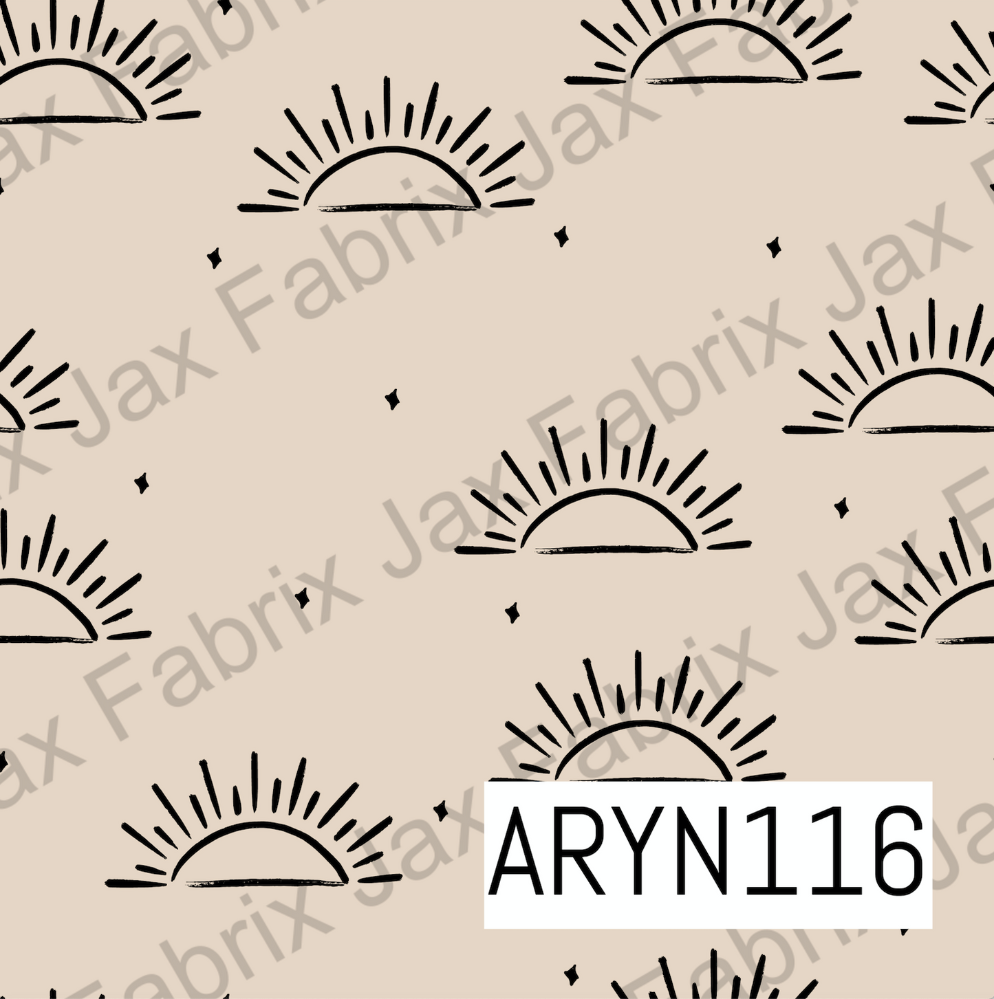 Tan and Black Suns ARYN116