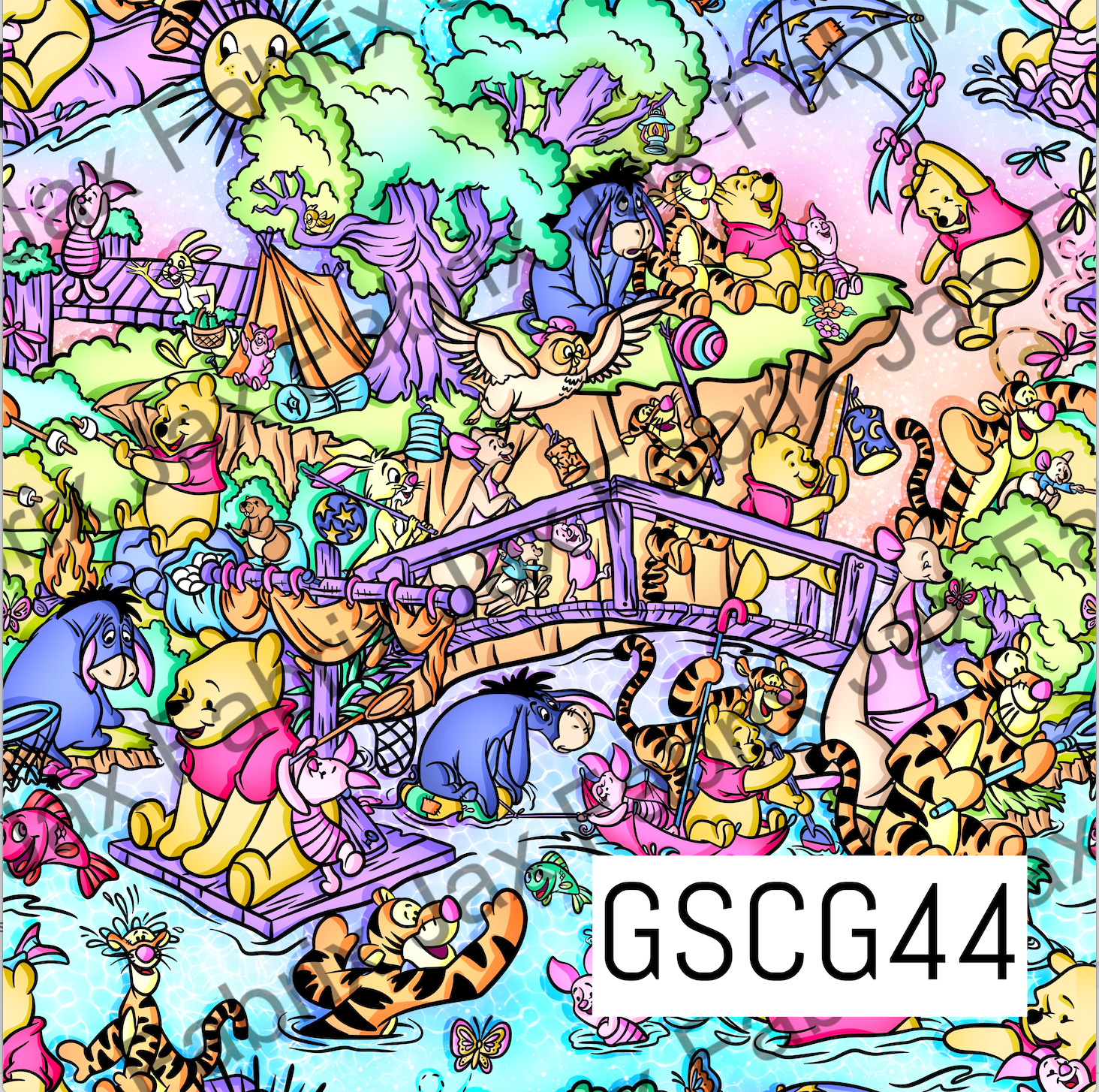 Summertime Pooh GSCG44 – Jax Fabrix