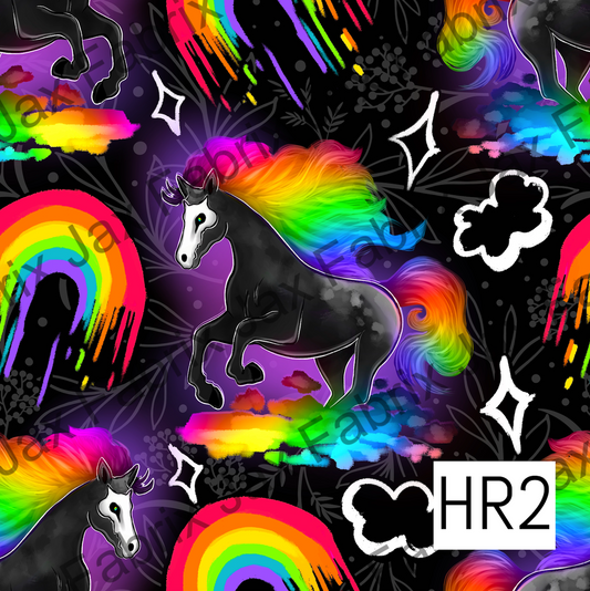 Rainbow Horses HR2