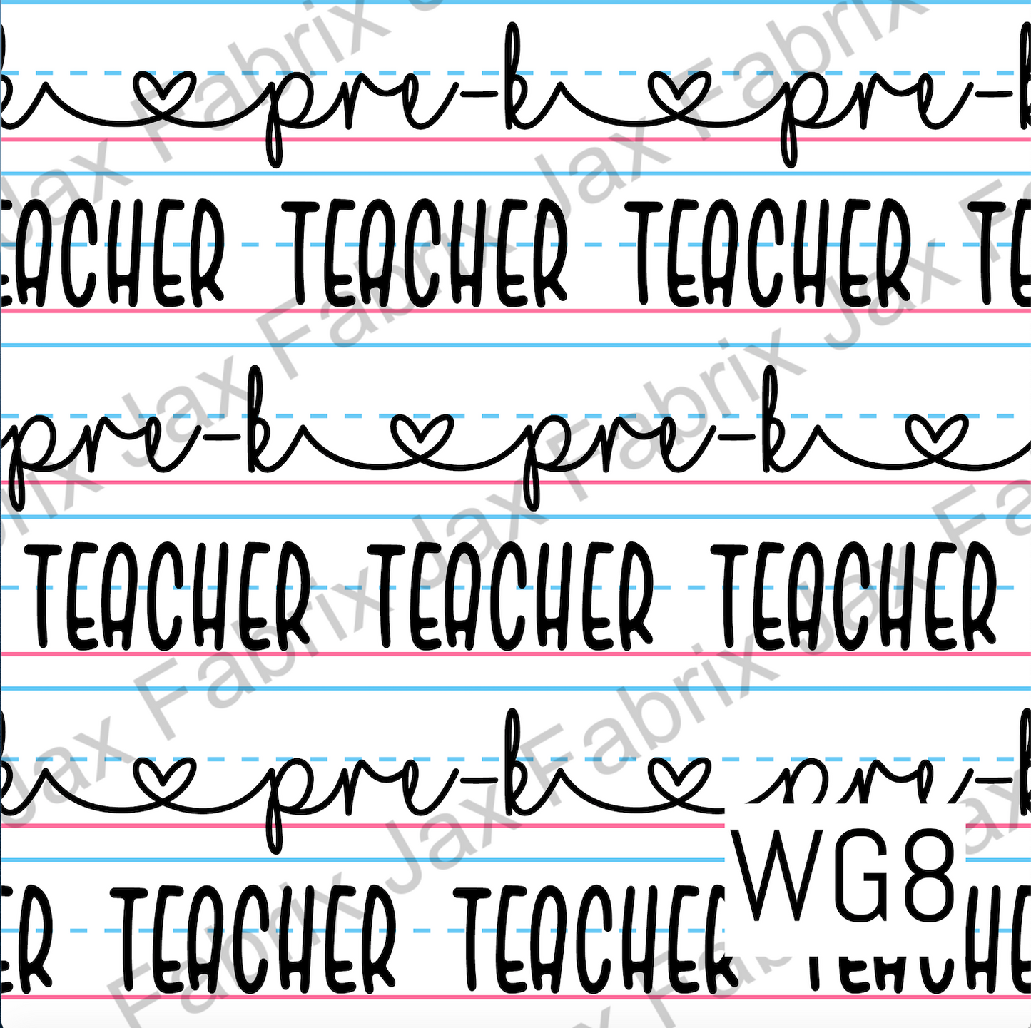 Pre-K Teacher WG8