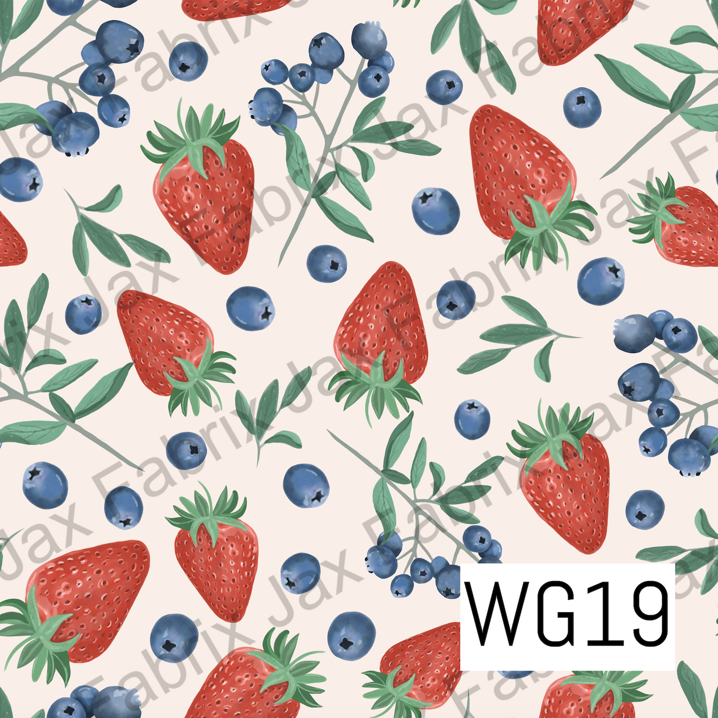 Strawberry and Blueberries WG19