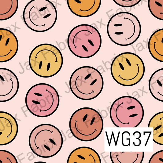 Pink And Yellow Smiles WG37