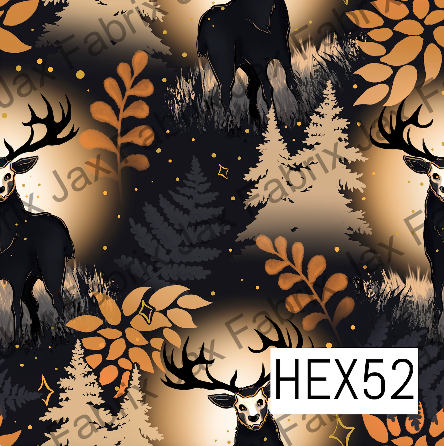 Orange Reindeer HR52