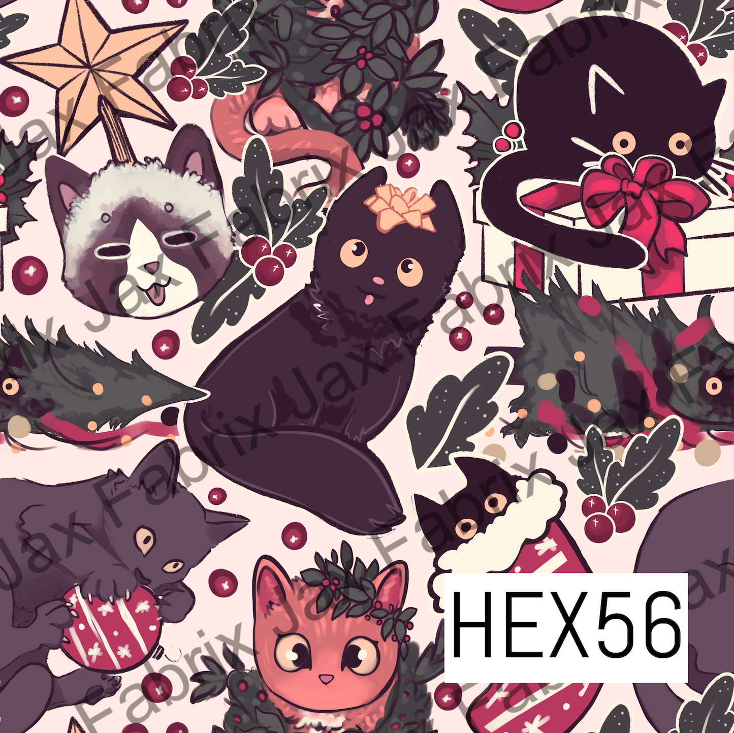 Merry Catmas Muted HR56