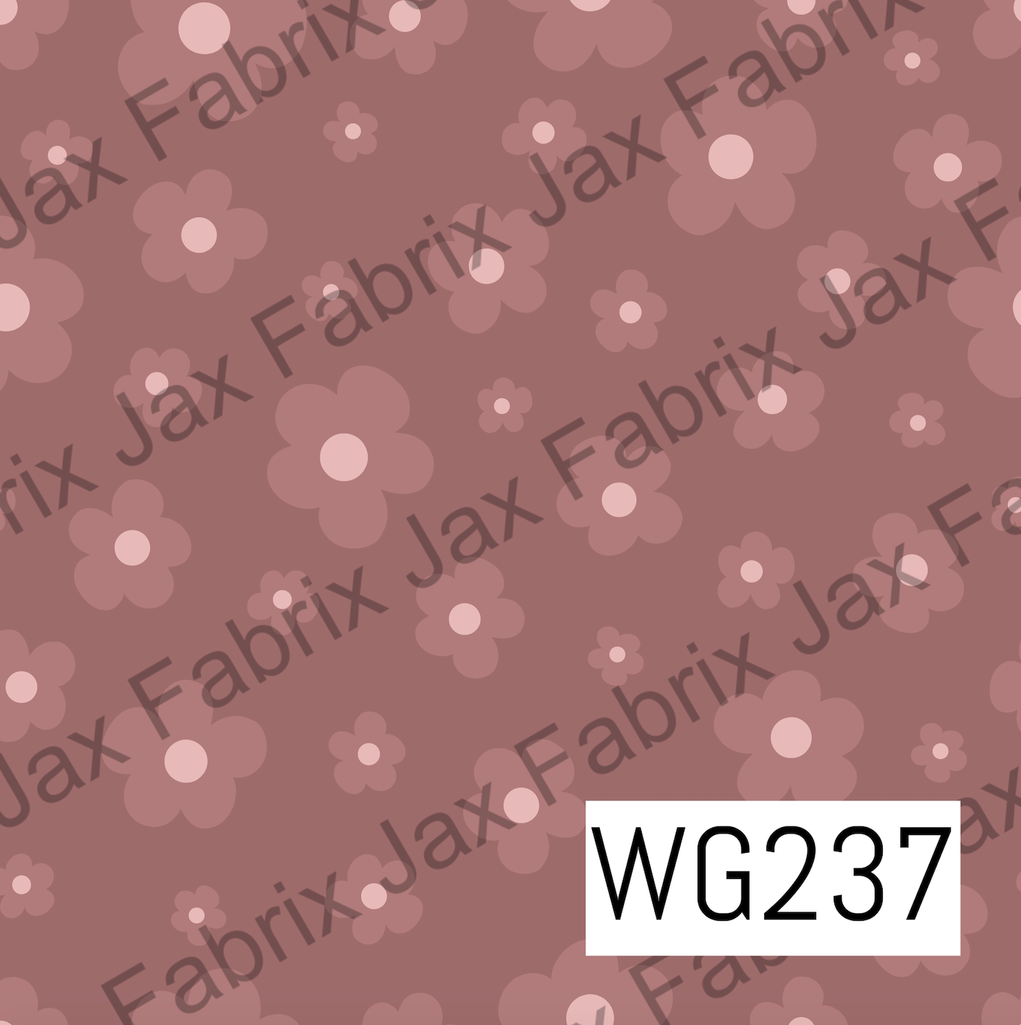 Mauve Boho Floral WG237