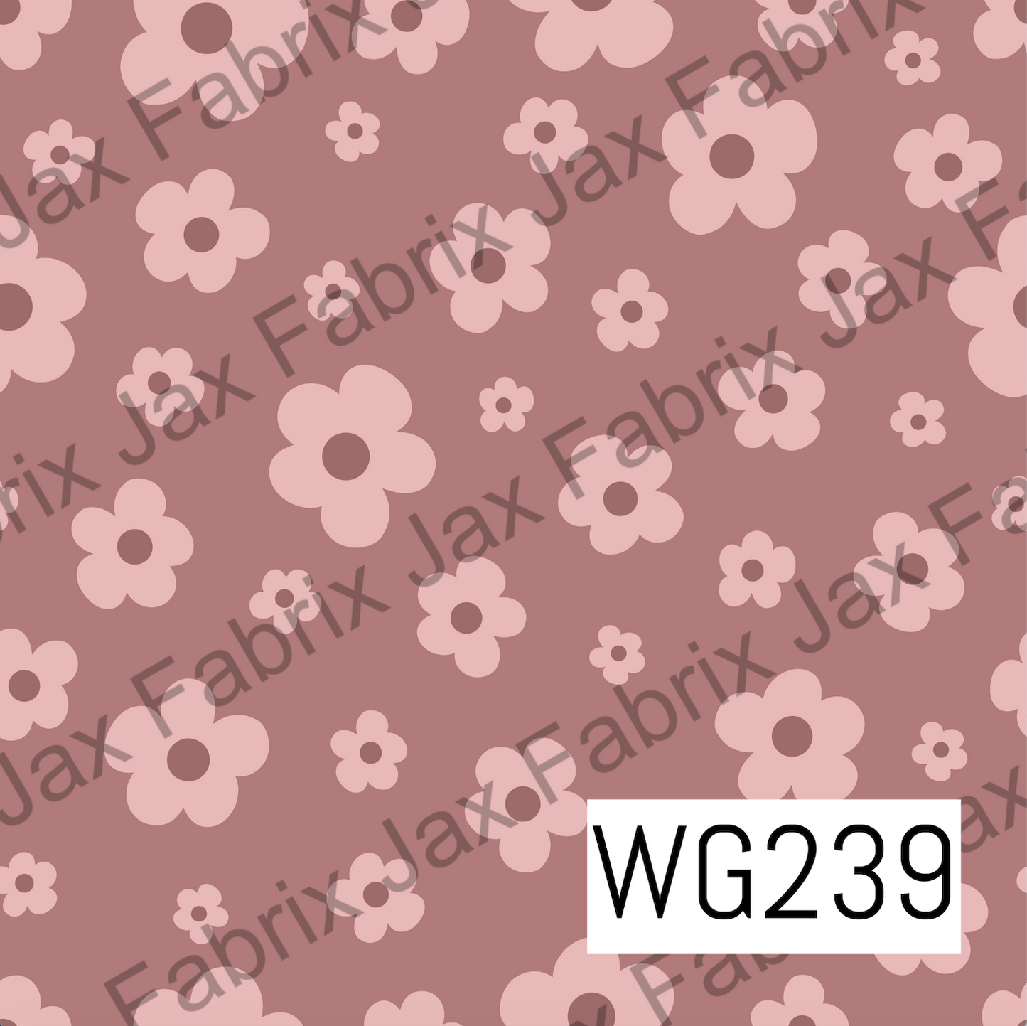Mauve Boho Floral Light WG239