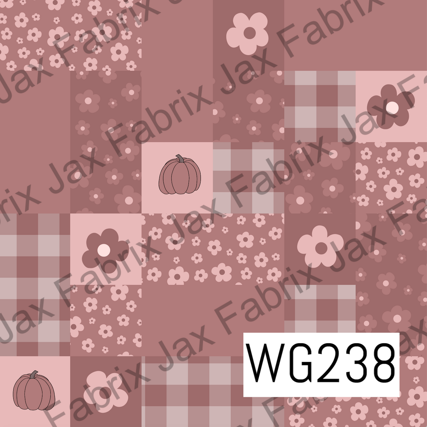 Mauve Patchwork WG238