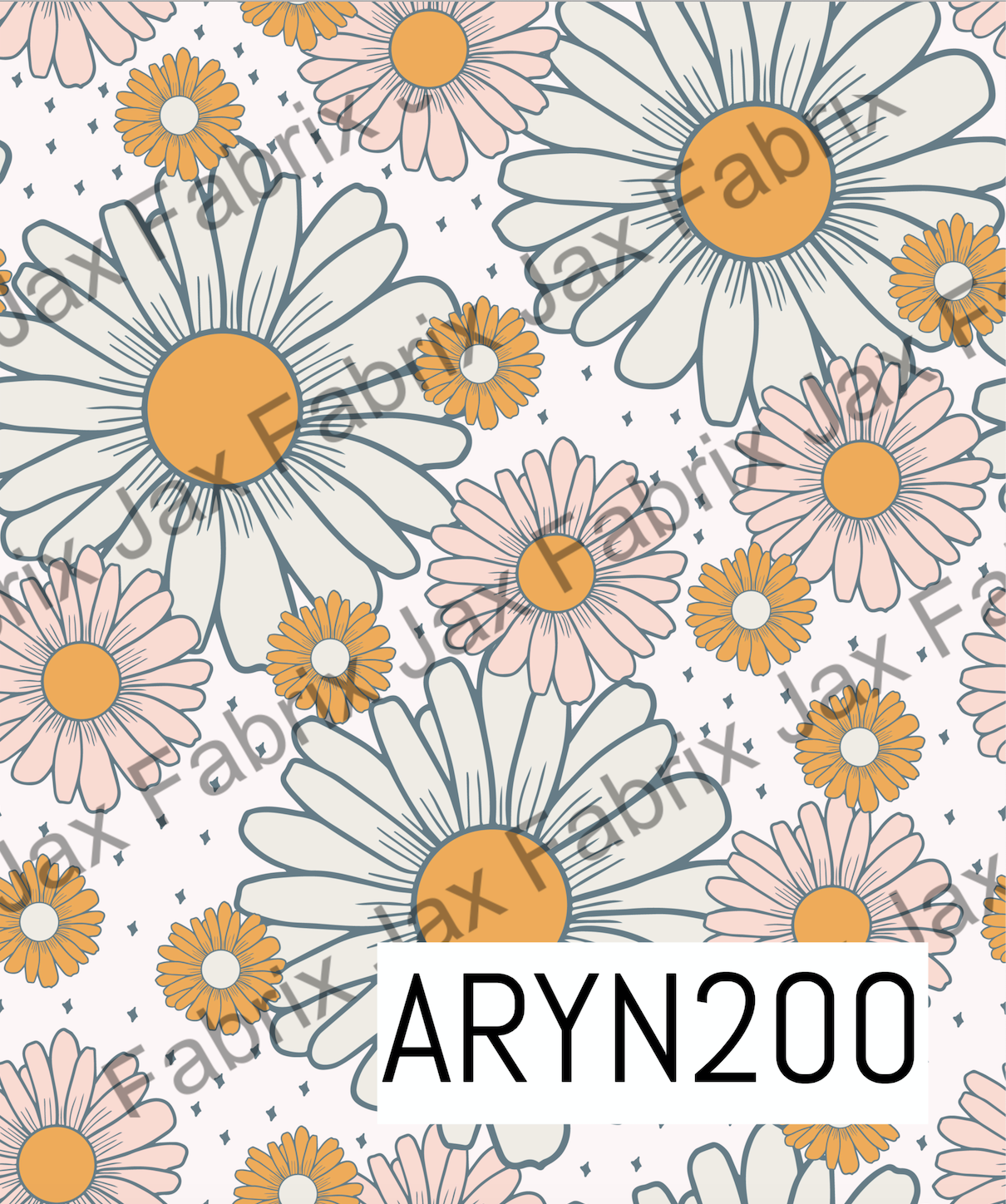 Retro Daisy Light Pastels ARYN200