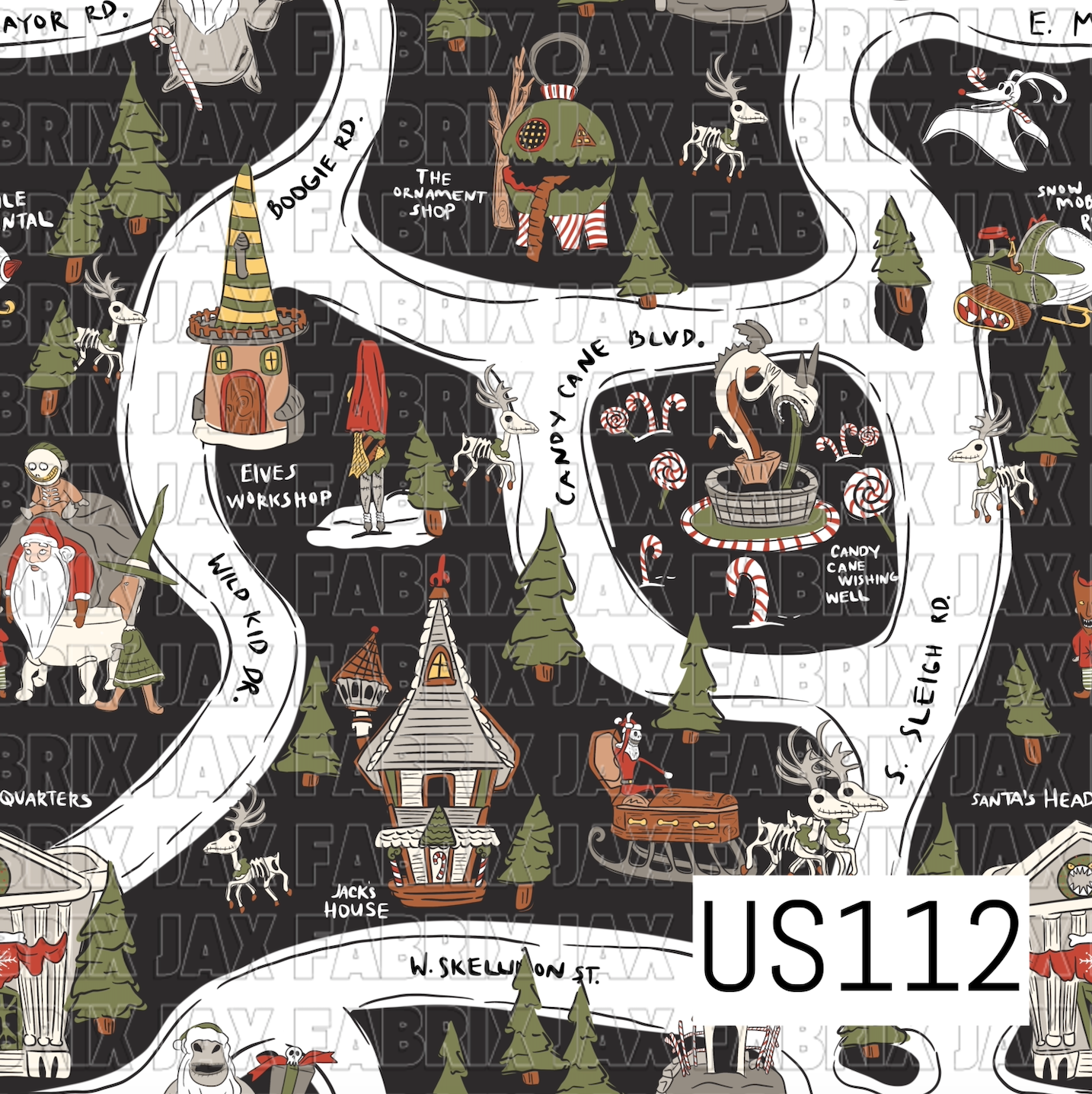 Nightmare Maps Black US112