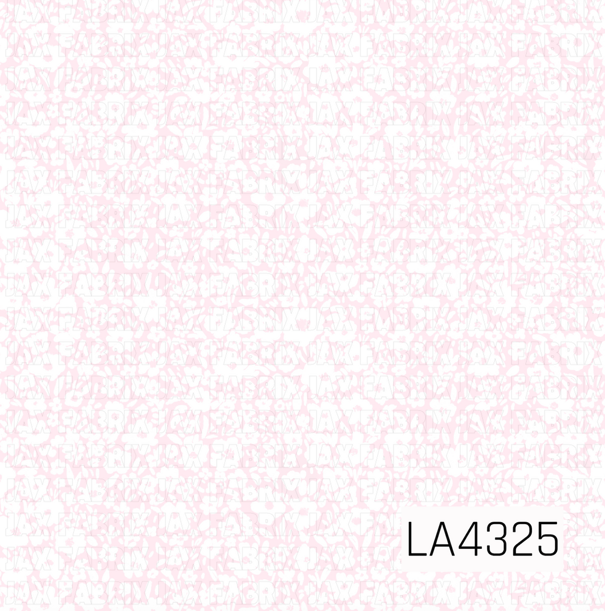 A soft and delicate floral pattern featuring an abundance of crisp white flowers in varying sizes against a pale blush pink background. Tiny blossoms, dainty buds, slender stems, and leafy sprigs are scattered throughout, creating a dense, allover botanical design. The subtle pink-and-white contrast and lightly textured, hand-painted details give this print a sweet, feminine, and romantic vintage-inspired feel.