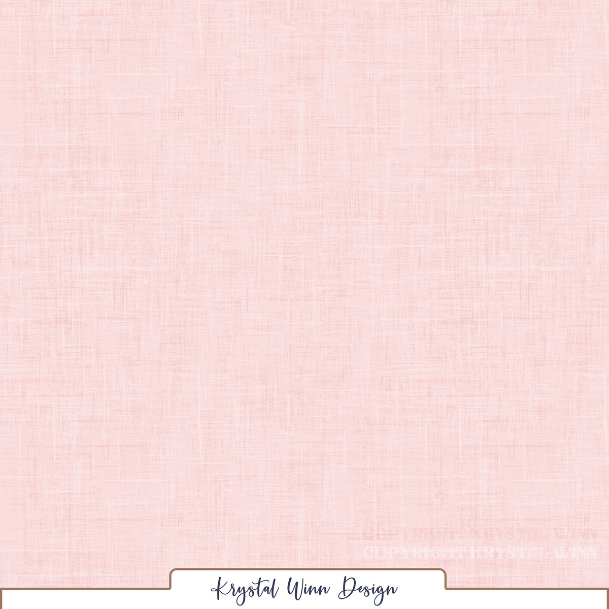 A delicate blush pink solid featuring a soft, linen-inspired texture. Fine, overlapping horizontal and vertical lines in subtle shades of pale pink and white create a lightly woven, crosshatched appearance, adding gentle depth and a sweet, understated finish.
