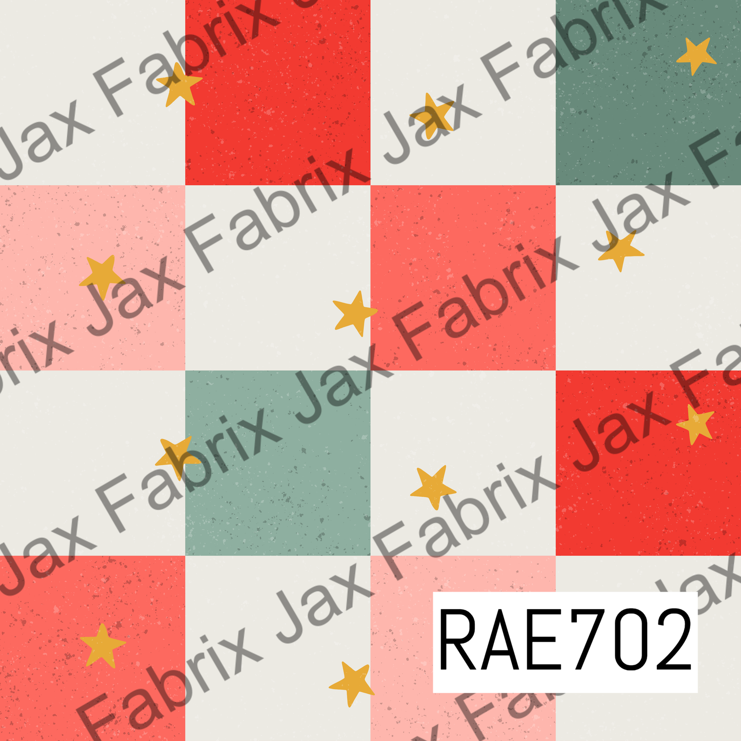 Starry Check Bright RAE702