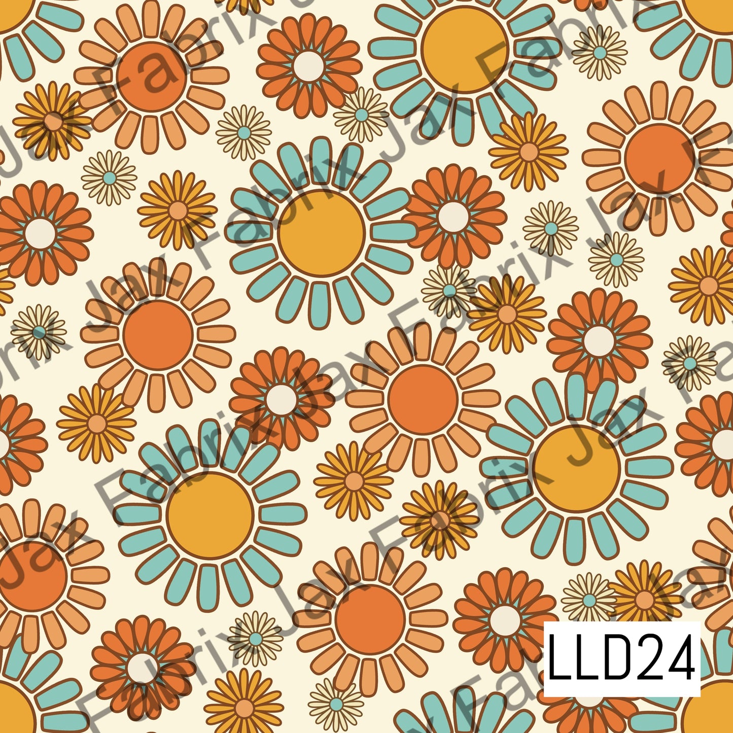 Retro Floral LLD24