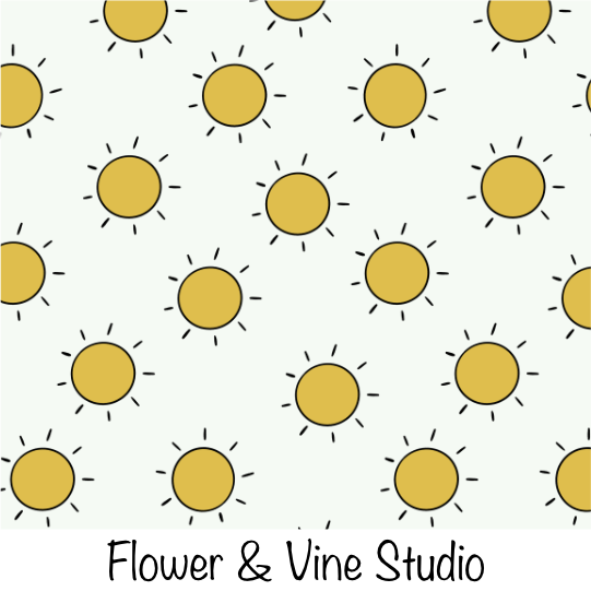 Suns on White
