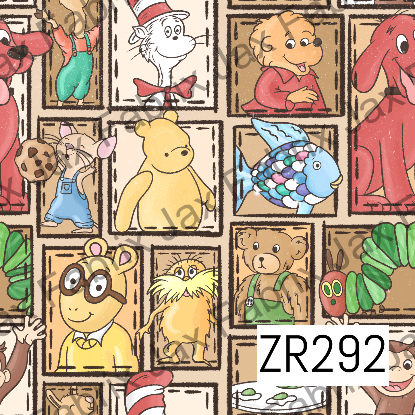 Tan Book Mashup ZR292