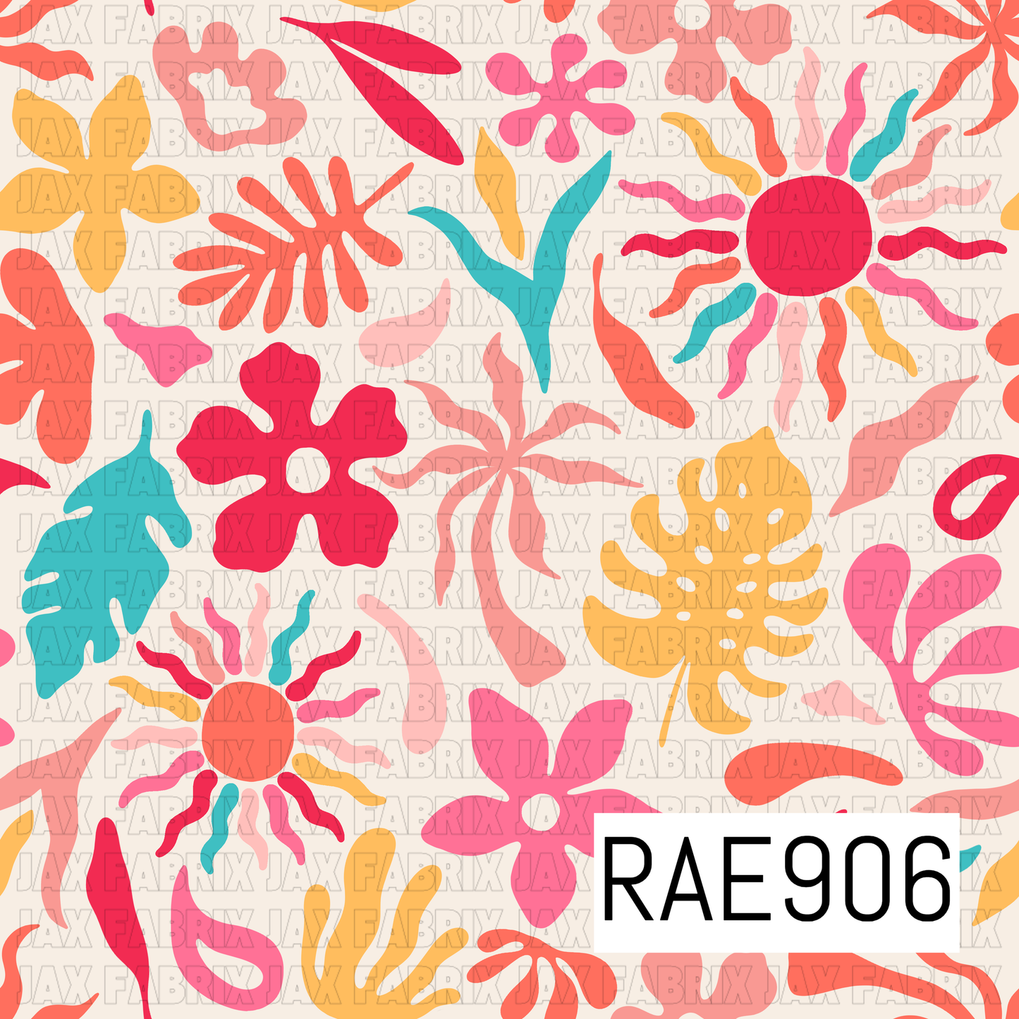 Tropical Motif Pink RAE906