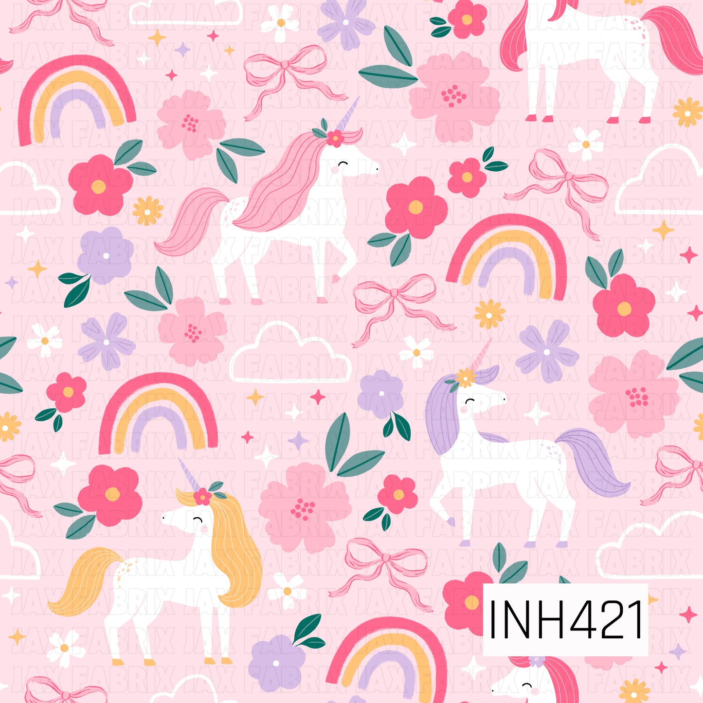 INH421 - Enchanted Unicorn Garden