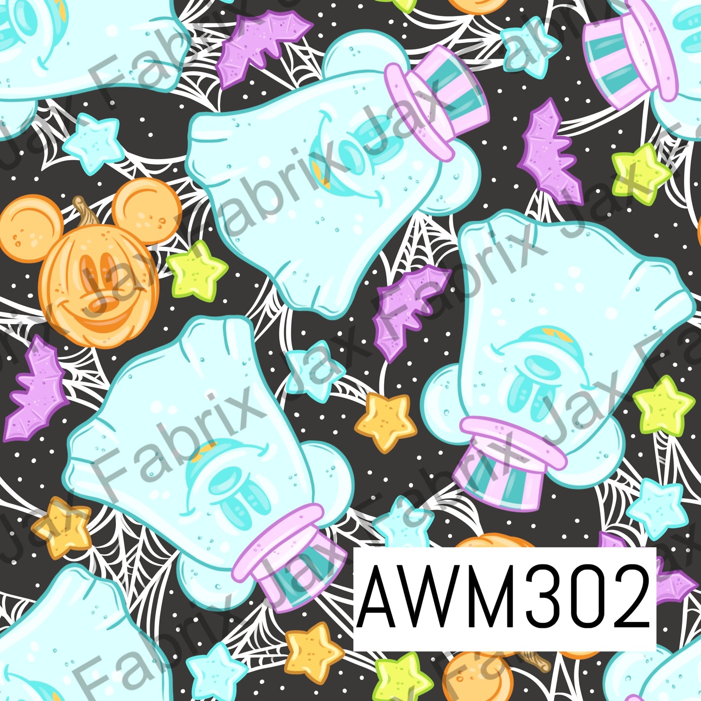 Mouse Ghosts Blue AWM302