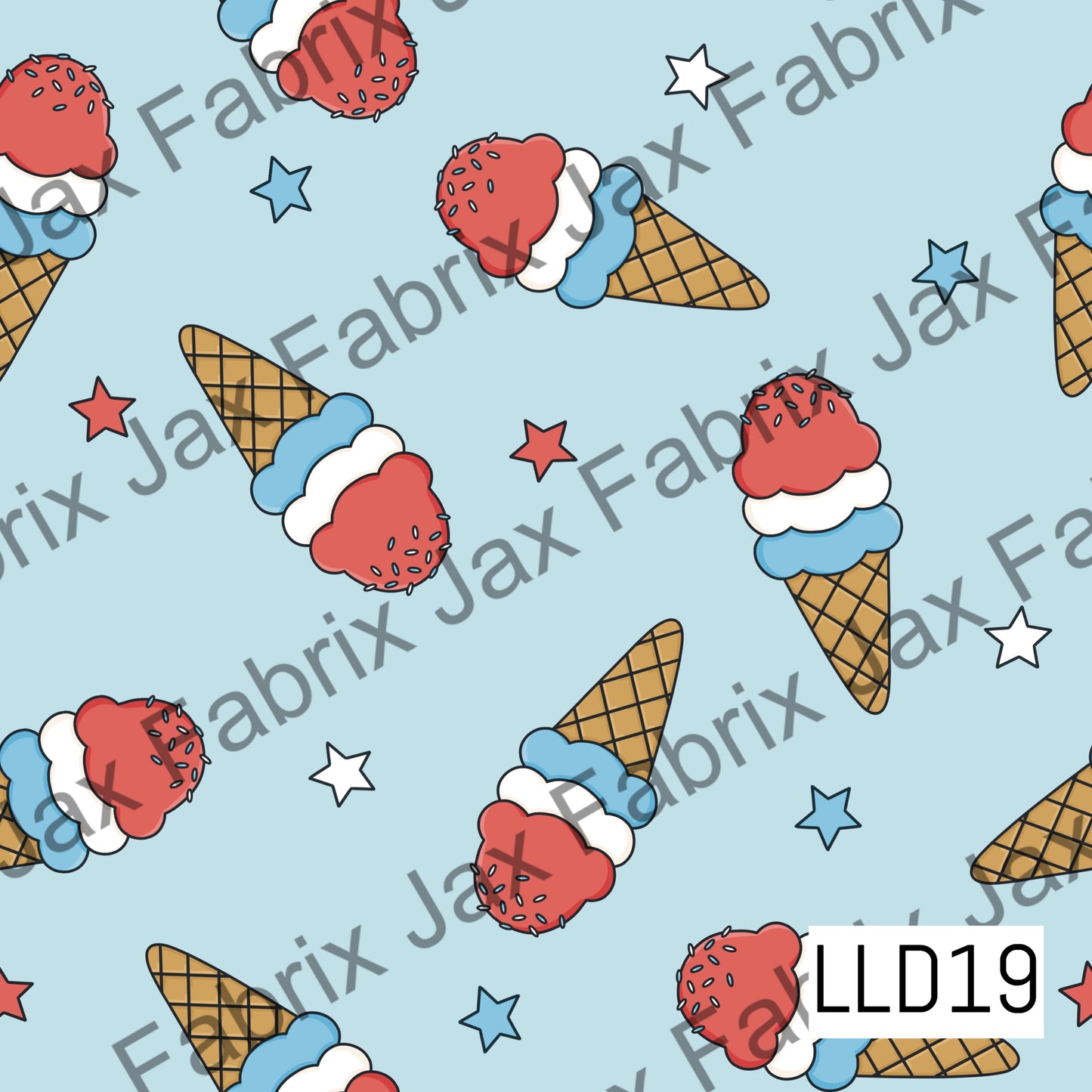 4th of July Ice Cream LLD19