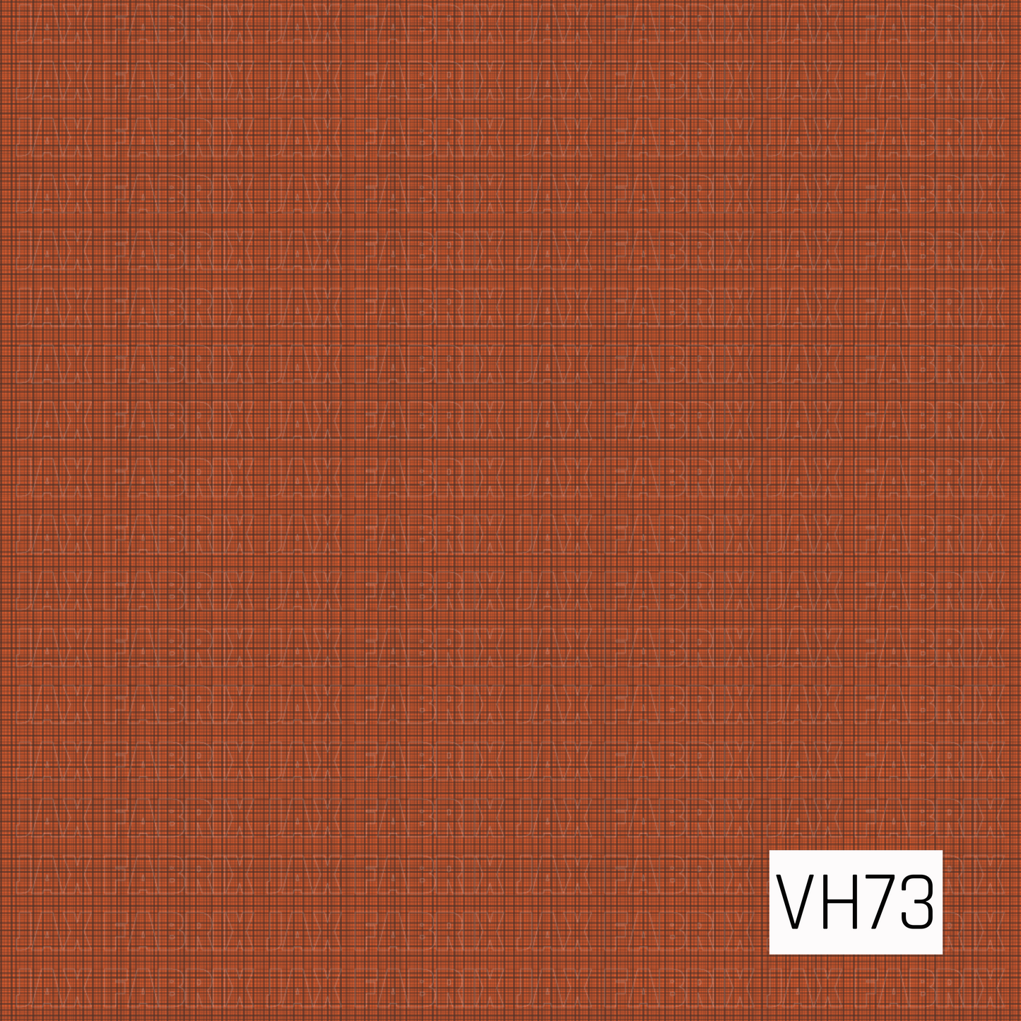 A textured burnt orange plaid pattern with layered dark brown lines for a warm, rustic look.