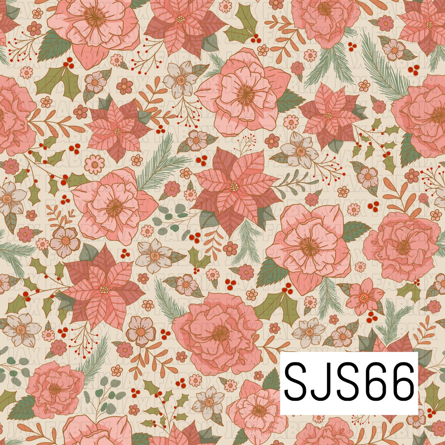 Vintage Christmas Cream SJS66