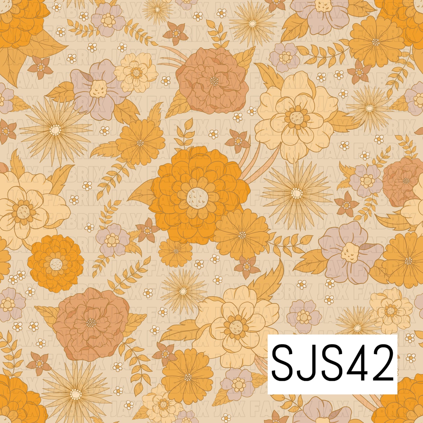 Vintage Desert Floral Beige SJS42